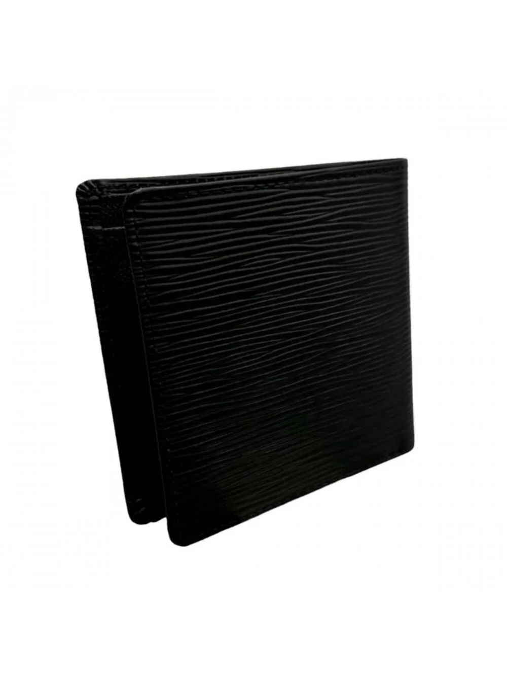Louis Vuitton Bifold Wallet Portefeuille Marco Epi Leather Black